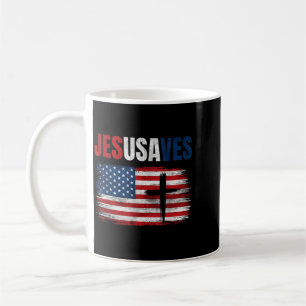 Mug Jésus Sauve Usa Jésus Sauve Chrétien Religieux