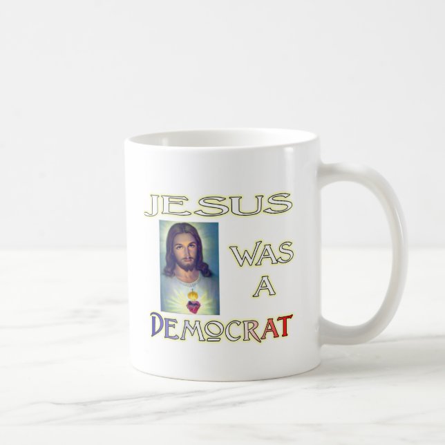 Mug Jésus serait un Démocrate (le noir) (Droite)
