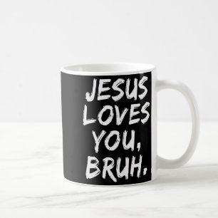 Mug Jésus t'aime frère chrétien croyant foi Dieu