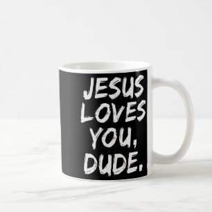 Mug Jésus t'aime mec croyant chrétien foi Dieu