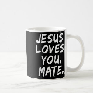 Mug Jésus t'aime mec croyant chrétien foi Dieu