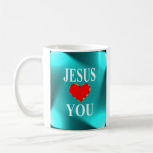 Mug Jésus t'aime Salut éternel