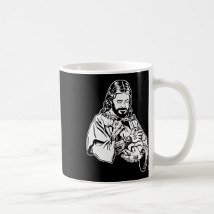 Mug Jésus tenant une chèvre Baphomet Occulte Tatouage