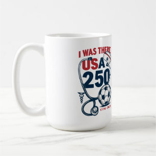 Mug J'étais là – America 250 & Coupe du Monde 2026 Inf