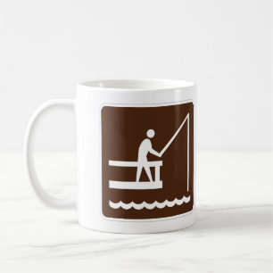 Mug Jetée de pêche classique très amusante SIGNE Café 
