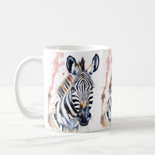 Mug Jeu de couleurs de la faune et de la nature Zebra