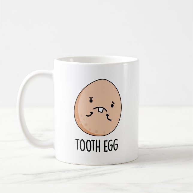 Mug Jeu de dent Dental Dental Dental Toothache Pun (Gauche)