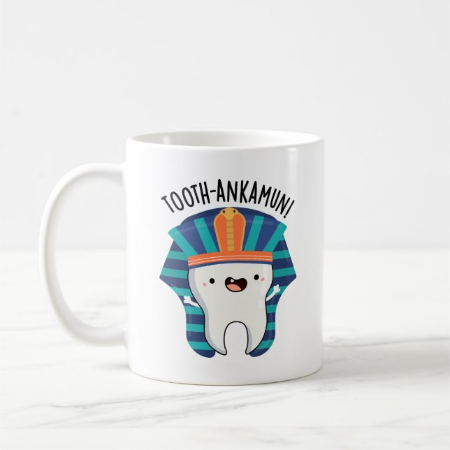 Mug Jeu de dents amusant de chevamun (Gauche)