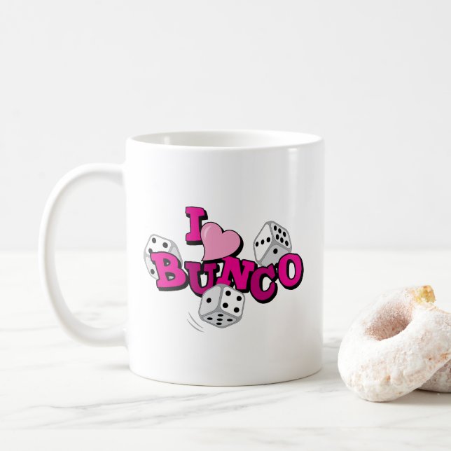 Mug Jeu de dés Bunco (Avec donut)