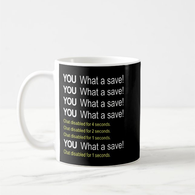 Mug Jeu de fusées Quel Conversation de sauvegarde désa (Gauche)
