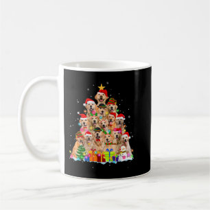 Mug Jeu de Noël Golden Retriever Tree Xmas Chien Da