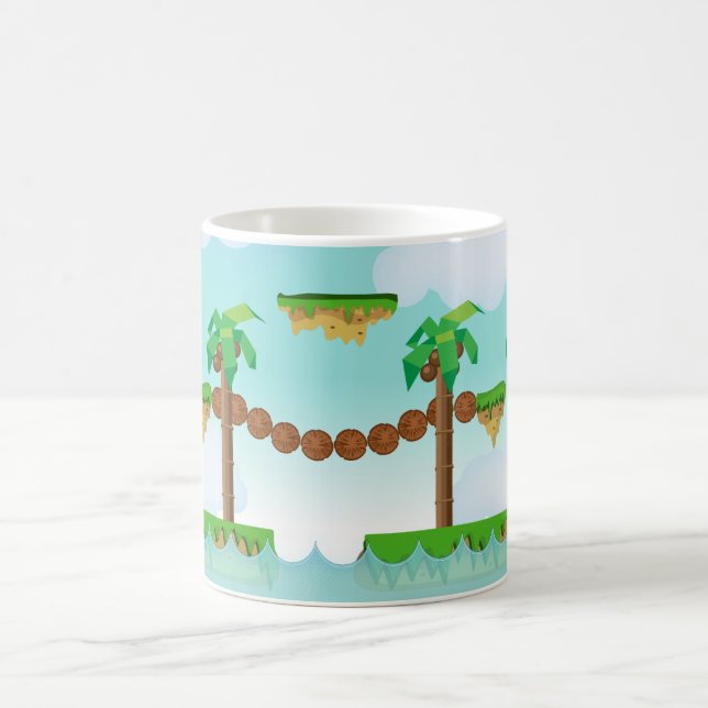 Mug Jeu de plateforme rétro ou classique (Centre)