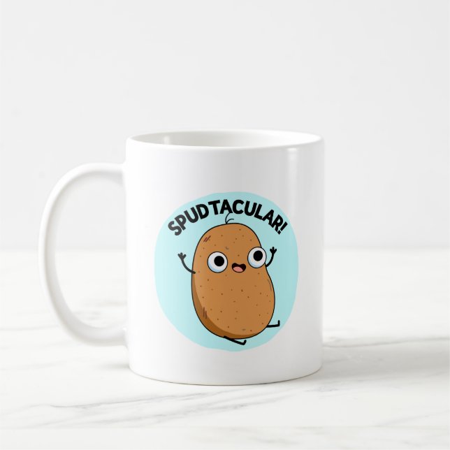 Mug Jeu de pomme de terre amusant (Gauche)