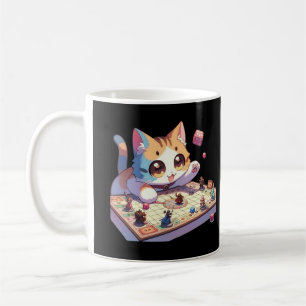 Mug Jeu de société Table de lancer de dés de chat