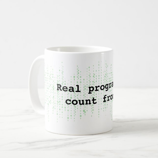 Mug Jeu d'Humour programmeur (Devant gauche)