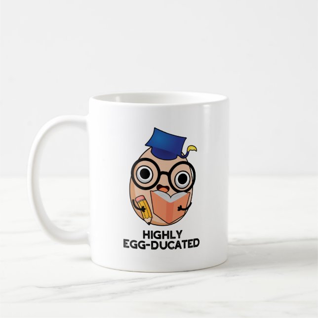 Mug Jeu d'Oeufs Drôle À Hautement Entraîné (Gauche)