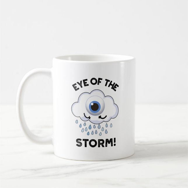 Mug Jeu Météo Drôle De L'Oeil De La Tempête (Gauche)