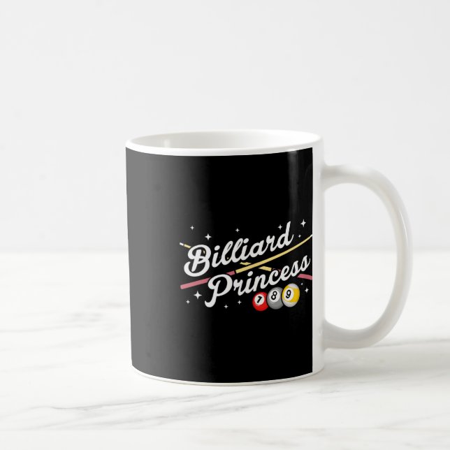 Mug Jeu Snooker Billard Princess Pool Joueurs Billia (Droite)
