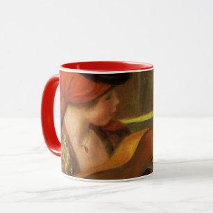 Mug Jeune femme espagnole avec une guitare de Pierre R