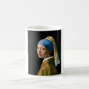 Mug Jeune fille à oreille perle, Johannes Vermeer, 166