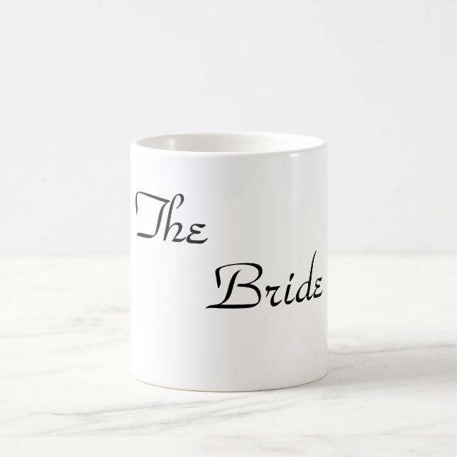 Mug Jeune mariée, (Centre)