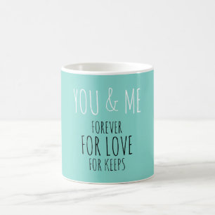 Mug Jeune mariée et Co pour toujours vous et moi