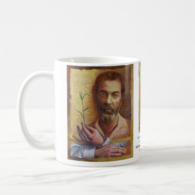 Mug Jeune Walt Whitman par Miguel Tio (Gauche)