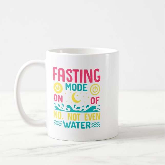 Mug Jeûner Ramadan Kareem Aïd Moubarak Mois des musulm (Gauche)