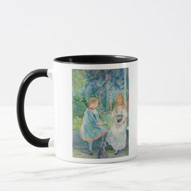Mug Jeunes filles à la fenêtre, 1892 (Gauche)