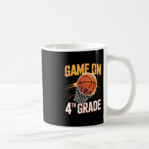 Mug Jeux de 4e année Sketll Premier jour d'école