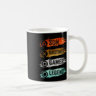 Mug Jeux Vidéos Vintages Pour Garçons Brother S