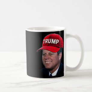 Mug Jfk portant un chapeau Trump drôle John F Kennedy 