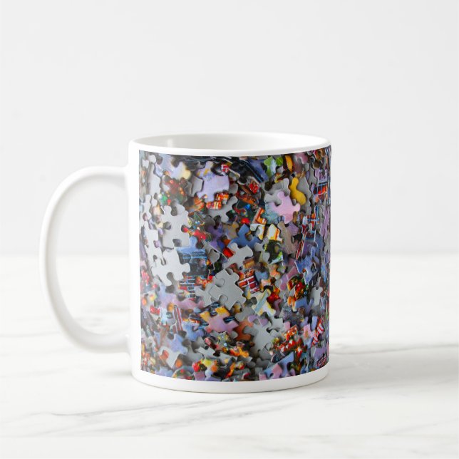 Mug Jigsaw Puzzle Pièces Musique (Gauche)