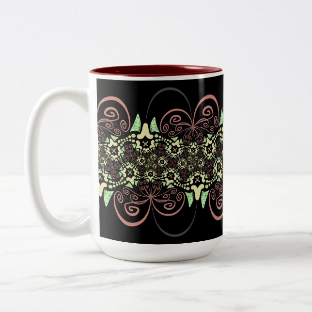 MUG Jimette Decorative design (Left)