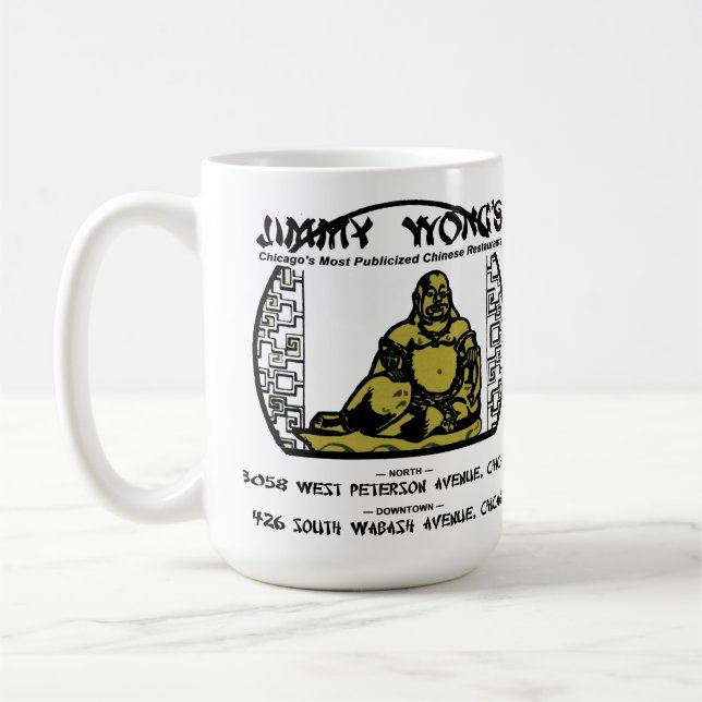 Mug Jimmy Wong's Cantonese Food, Chicago, IL (Gauche)