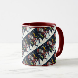 MUG JINGLE BONES PÈRE NOËL, SKELETON VACANCES & STOCKI