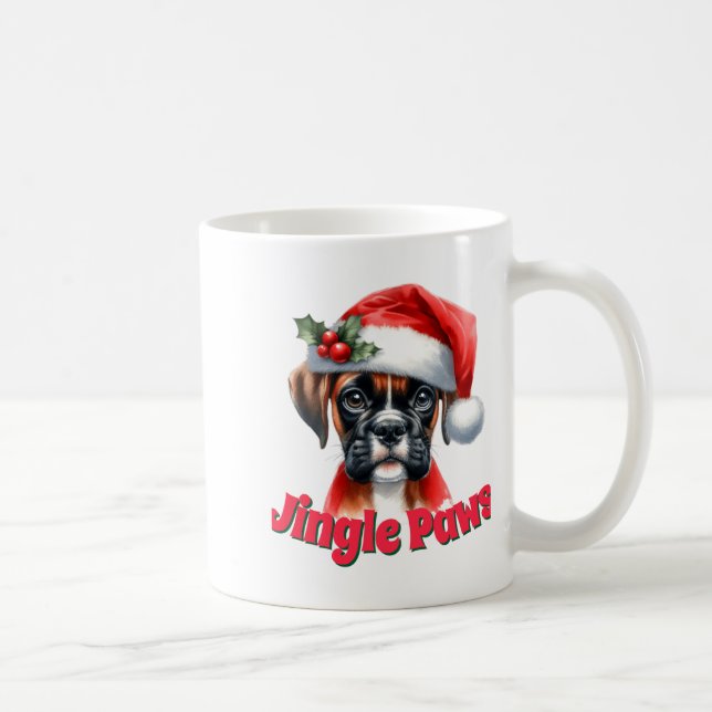 Mug Jingle Paws And Boxer Dog Joy  (Droite)