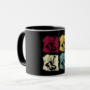 Mug Jiu Jitsu Brésil Vintage Retro