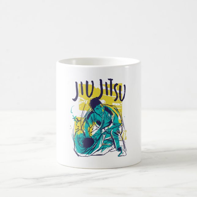 Mug Jiu Jitsu Grunge (Centre)