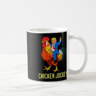Mug Jockey de poulet Trump Mème amusant 4
