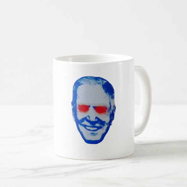 Mug Joe Biden 2024, cadeau pour, Dark Brandon Tea Funn (Devant droit)