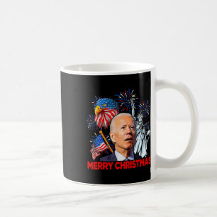 Mug Joe Biden Confus Patriotique Joyeux Noël Pour 4