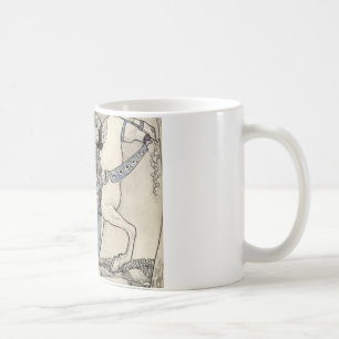 Mug John Bauer - le cheval qu'il a mené au peu