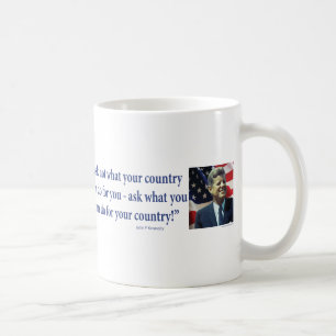 Mug John F Kennedy - Demandez ce qui ne va pas dans vo