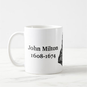 Mug John Milton cite des livres