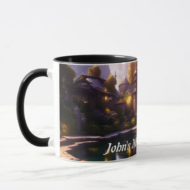 Mug John's Morning Brew Boug personnalisable personnal (Gauche)