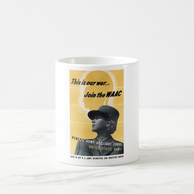 Mug Joignez le WAAC -- 2ÈME GUERRE MONDIALE (Centre)