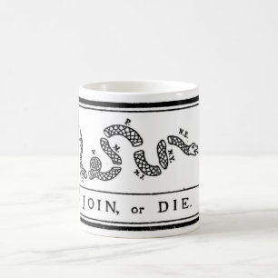 Mug Joignez ou mourez drapeau pour la guerre de