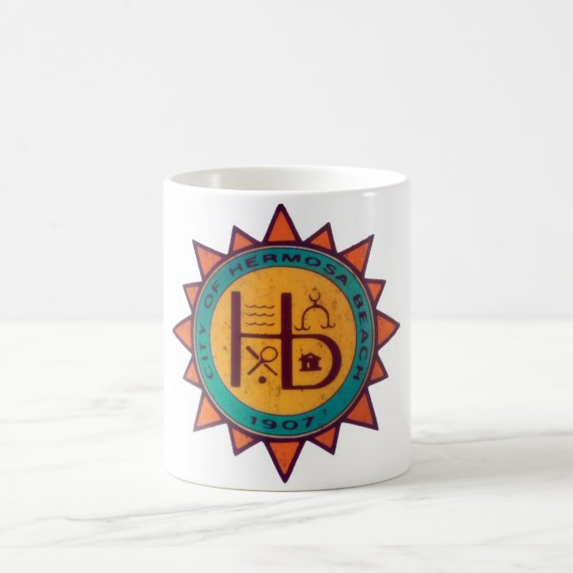 Mug Joint de plage de Hermosa (Centre)