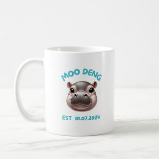 Mug Joli adorable Moo Deng Baby Pygmy Hippo